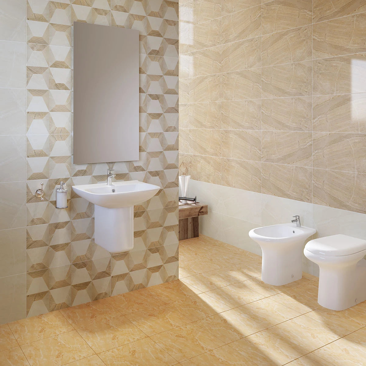 RAK Ceramics 14/FOSSIL-BRO 30x60cm Ceramic Tile