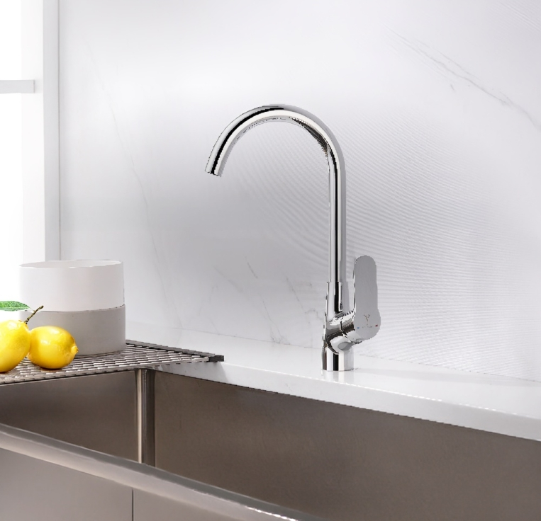 Saudi Ceramics (180101010252009) STARK ONE HOLE SINK MIXER