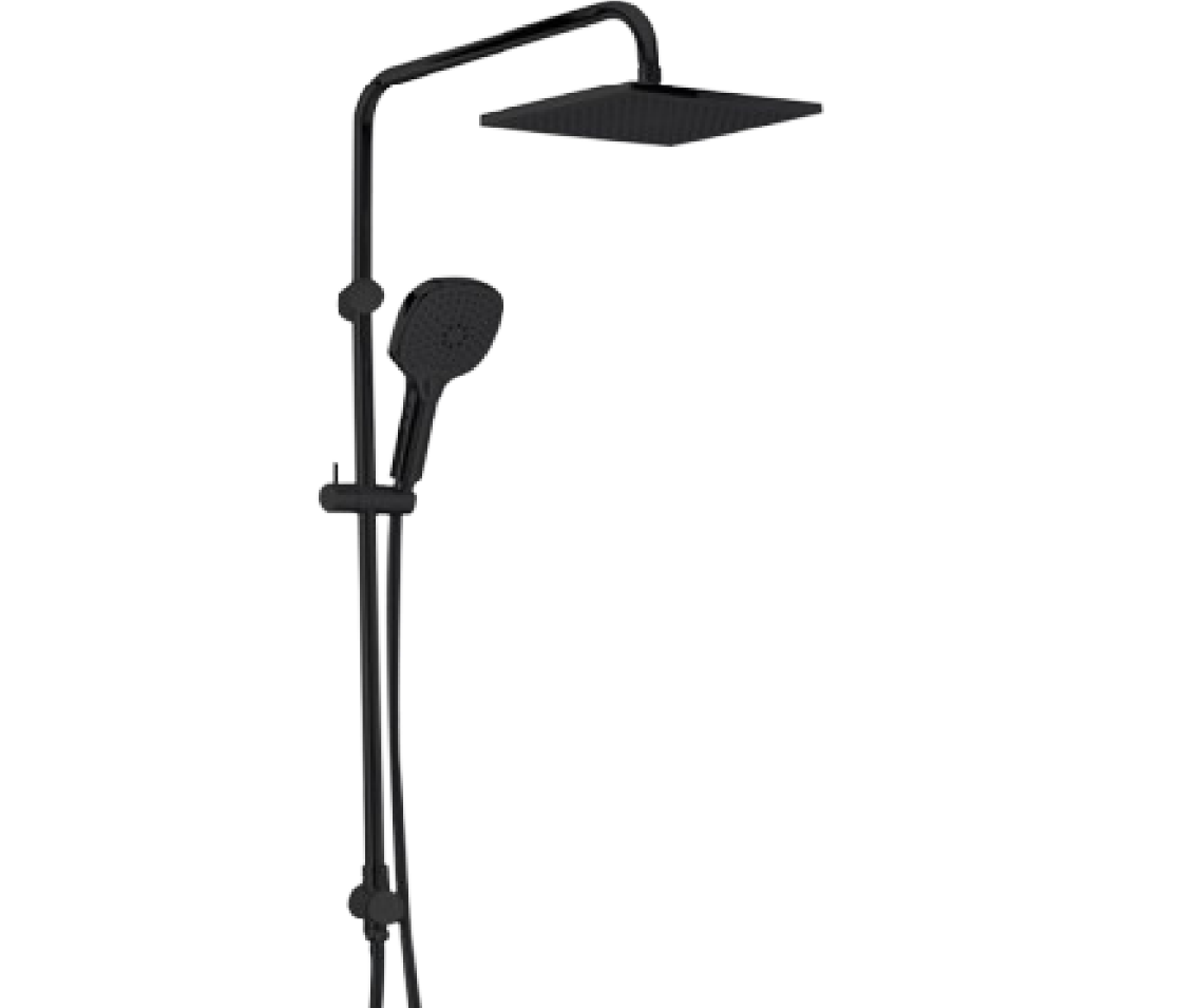 3S HAND SHOWER SET BLACK (RAK62010.BK2)