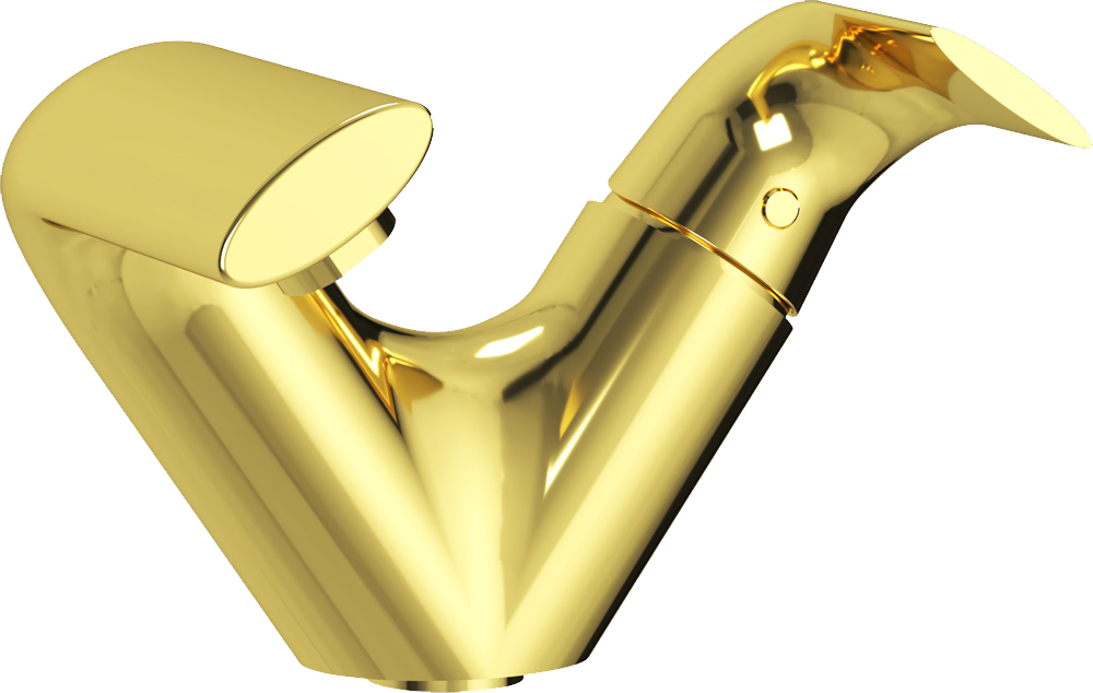 SWING WASH BASIN MIXER GOLD(RAK16000-03.GD1)
