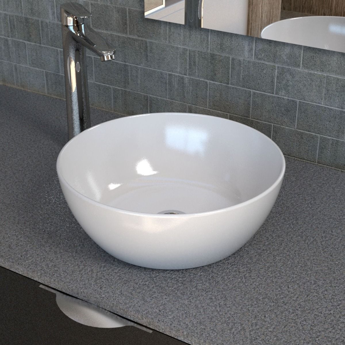 Saudi Ceramics (121260118010030) ROUND TABLE TOP SINK