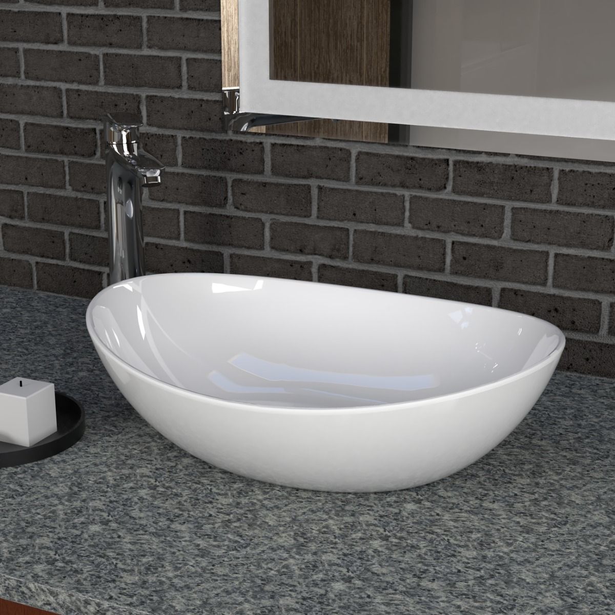Saudi Ceramics (121290128200010) OVAL SINK