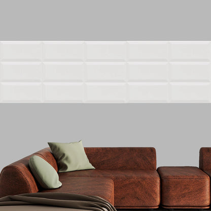 RAK Ceramics 17/WH-BEVEL (7517B) 7.2x15cm Ceramic Tile