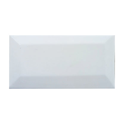 RAK Ceramics 1Z/WH-BEVEL  10x20cm Ceramic Tile