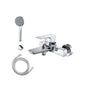 Saudi Ceramics (180101010152005) CUBIST BATH MIXER WITH HAND SHOWER