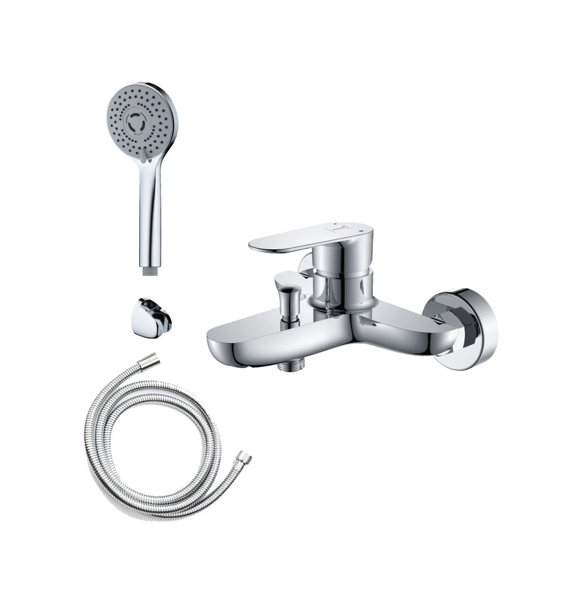 Saudi Ceramics (180101010252006) STARK BATH MIXER SHOWER SET