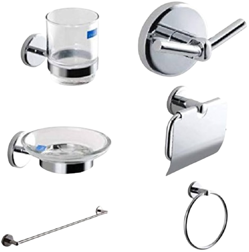 BATH ACCESSORIES 6 PCS SET (KLUDI) RAK21022