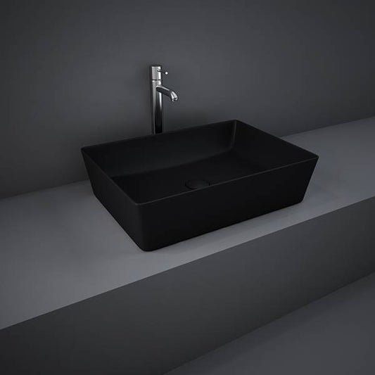 RAK FEELING RECTANGLE SINK MATT BLACK (FEECT5000504A)