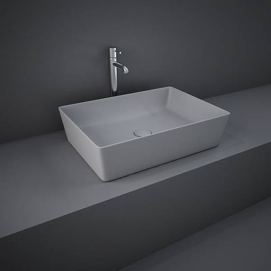 RAK FEELING RECTANGLE SINK (50CM) MATTE GREY (FEECT5000503A)