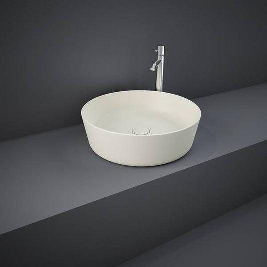 RAK FEELING ROUND SINK (42CM) MATTE GREIGE (FEECT4200505A)