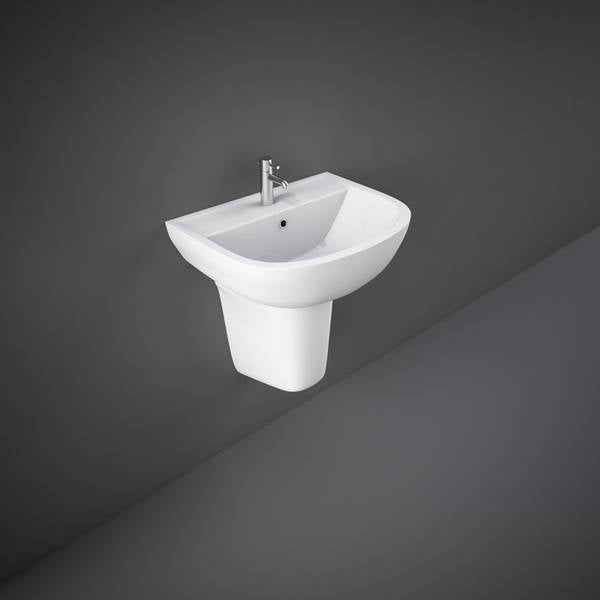 RAK COMPACT WASH BASIN 55CM