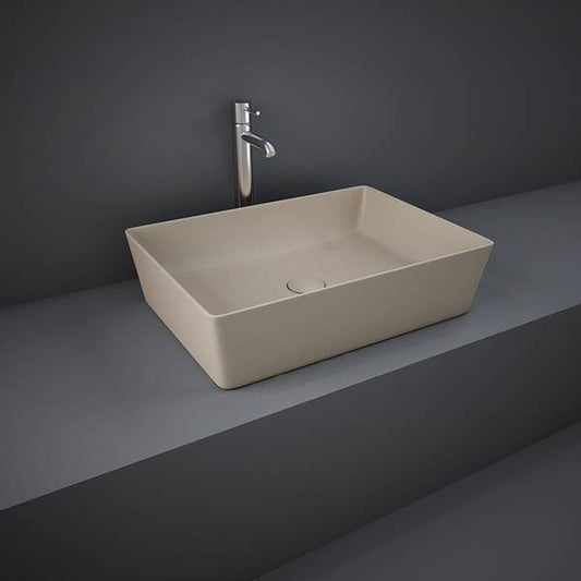 RAK FEELNG RECTANGLE SINK (50CM) MATTE CAPPUCCINO (FEECT5000514A)