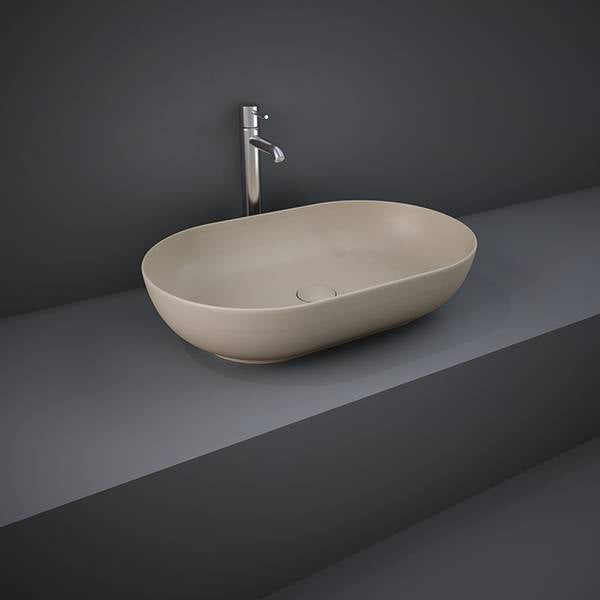 RAK FEELING OVAL SINK (55CM) MATTE CAPPUCCINO (FEECT5500514A)