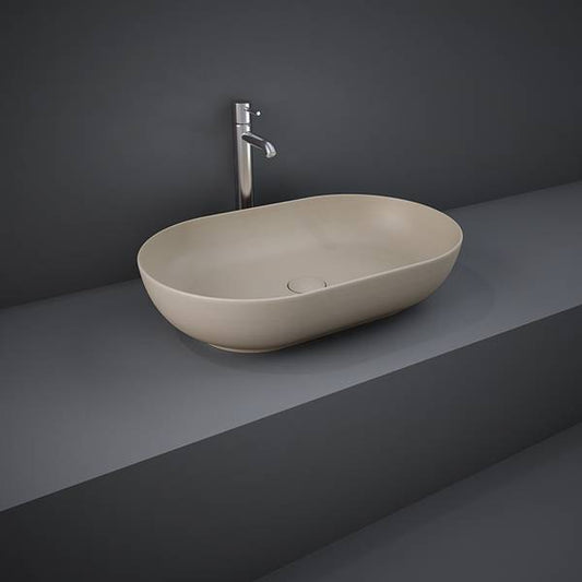 RAK FEELING OVAL SINK (55CM) MATTE CAPPUCCINO (FEECT5500514A)