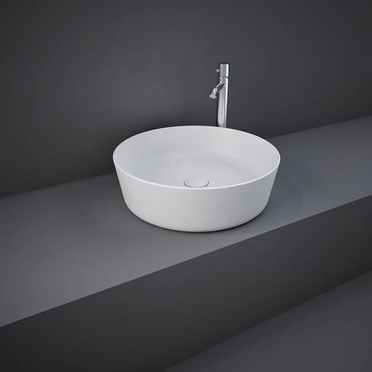 RAK FEELING ROUND SINK MATTE WHITE (FEECT4200500A)