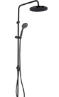 DUAL SHOWER SYSTEM ROUND L-BLACK(RAK48042.BK2)
