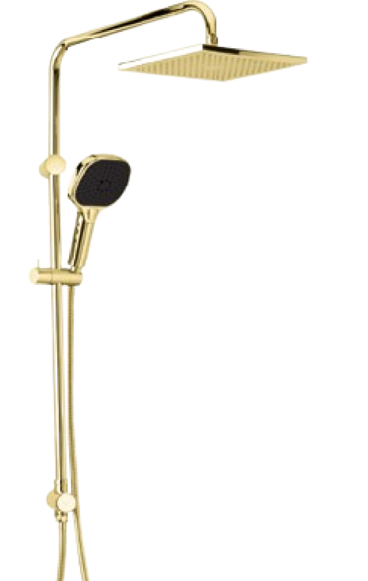 DUAL SHOWER SYSTEM SQUARE L-GOLD(RAK48043.GD1)