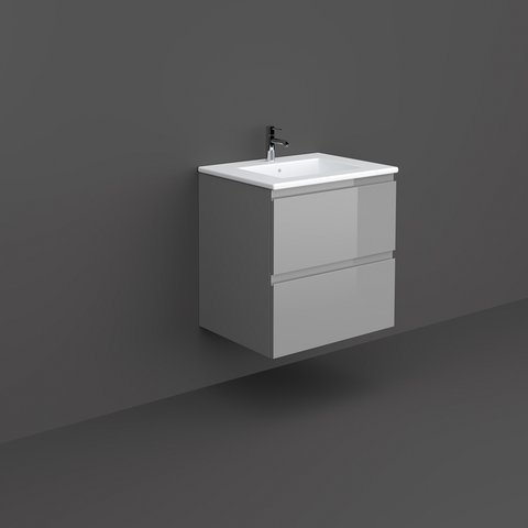 RAK JOYWH060UGY 60CM WALL HUNG VANITY UNIT URBAN GREY