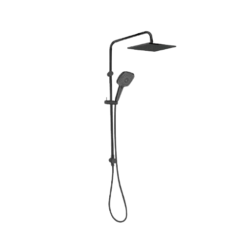 DUAL SHOWER SYSTEM SQUARE L-BLACK(RAK48043.BK2)