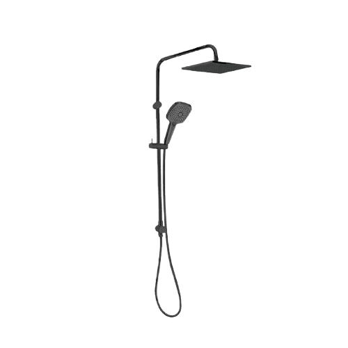 DUAL SHOWER SYSTEM SQUARE L-BLACK(RAK48043.BK2)