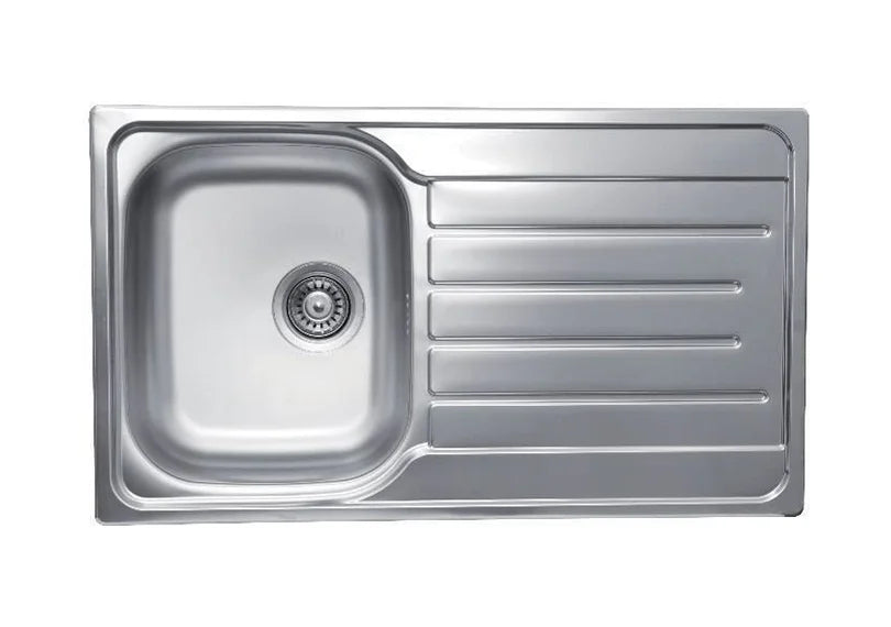 RAK SINGLE BOWL KITCHEN SINK 860X500MM (RAK-90810)