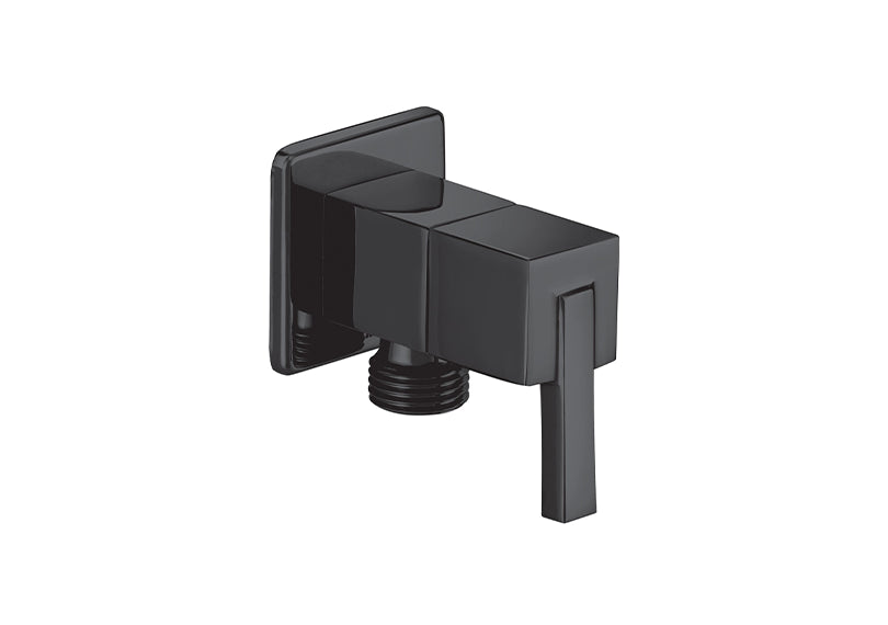 KLUDI RAK PROFILE ANGLE VALVE Q T1/2 1/2 BLACK(RAK14013.BK2)