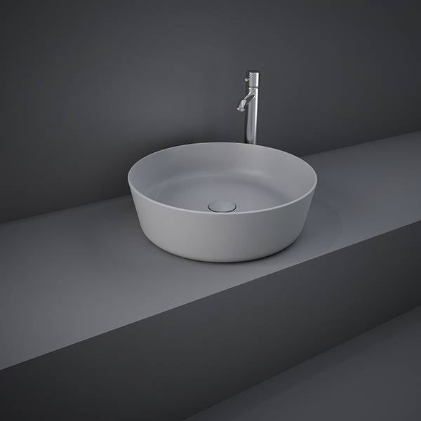 RAK FEELING ROUND SINK (42CM) MATTE GREY (FEECT4200503A)
