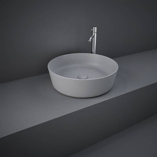 RAK FEELING ROUND SINK (42CM) MATTE GREY (FEECT4200503A)