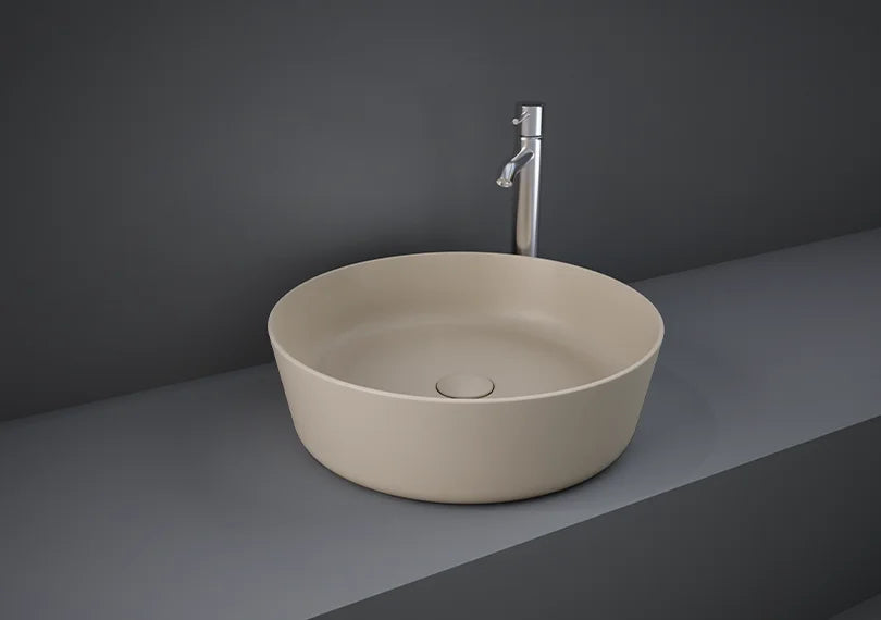 RAK FEELING ROUND SINK (42CM) MATTE CAPPUCINNO (FEECT4200514A)