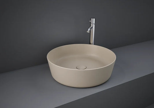 RAK FEELING ROUND SINK (42CM) MATTE CAPPUCINNO (FEECT4200514A)