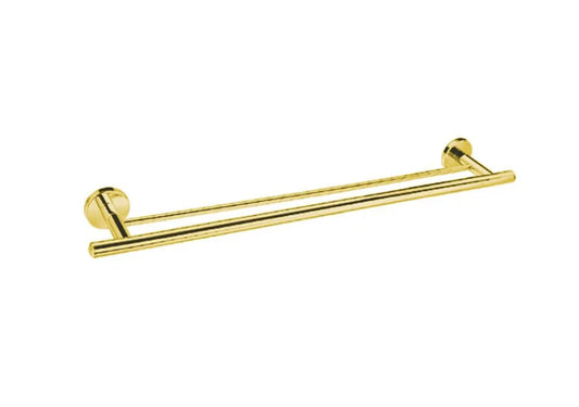 DOUBLE TOWEL BAR 60CM GOLD (RAK21011.GD1)