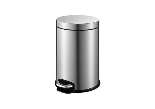 S.S ROUND WASTE BIN 6L MATT (RAK90331)
