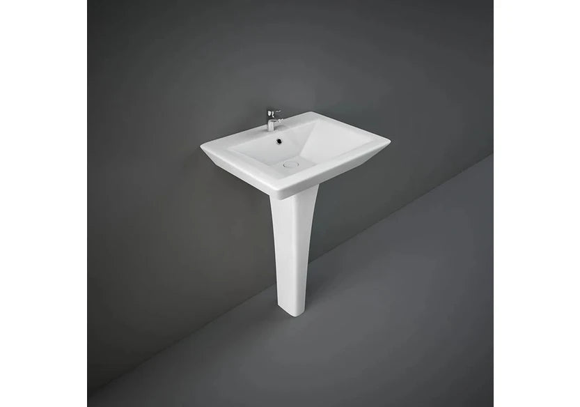 RAK OPULENCE 58CM FULL PEDESTAL WASH BASIN